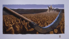 1994년 3월 30일 예술의 전당 《동학농민운동 100주년 기념전-새야새야 파랑새야》 참여작가 작품사진필름 앨범