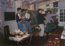 1996년 12월 24일 원골마을 청소년 성탄축제 사진