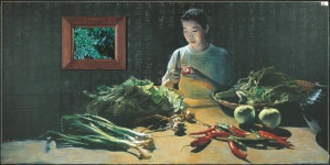 〈김치 담그는 날〉외 작품 사진파일