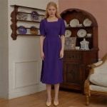 [일루스트리스일루전] VIOLET SQUARE DRESS - 서울쇼룸 [일루스트리스일루전] VIOLET SQUARE DRESS