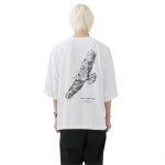[에이치블레이드] 플라이 오버사이즈 티셔츠_화이트 - 주식회사 서울쇼룸 [에이치블레이드] 플라이 오버사이즈 티셔츠_화이트