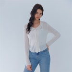 [씨엘로] LINEN RIBBED COLLAR SHIRT IVORY - 주식회사 서울쇼룸 [씨엘로] LINEN RIBBED COLLAR SHIRT IVORY