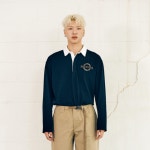 [디어라이프] DL 럭비 롱슬리브 티셔츠 블랙 - 주식회사 서울쇼룸 [디어라이프] DL 럭비 롱슬리브 티셔츠 블랙