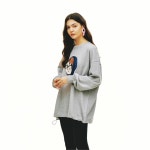 [에이치블레이드] 라이언 메가 원피스 스웻셔츠_그레이 - 주식회사 서울쇼룸 [에이치블레이드] 라이언 메가 원피스 스웻셔츠_그레이