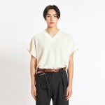 [라멀마메종] CAP SLEEVES MESH KNIT IVORY - 주식회사 서울쇼룸 [라멀마메종] CAP SLEEVES MESH KNIT IVORY