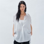 [씨엘로] OVERSIZE SHIRT WHITE - 주식회사 서울쇼룸 [씨엘로] OVERSIZE SHIRT WHITE