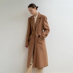 [N][리이] CASHMERE AND WOOL BLEND LONG COAT - 주식회사 패션지오 [N][리이] CASHMERE AND WOOL BLEND LONG COAT