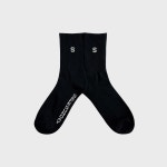 [세이프선데이] 이니셜 양말 (블랙) - 주식회사 서울쇼룸 [세이프선데이] 이니셜 양말 (블랙)
