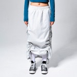 [프리키쉬빌딩] HEART BAND CARGO LONG SKIRTS (GR) - 주식회사 서울쇼룸 [프리키쉬빌딩] HEART BAND CARGO LONG SKIRTS (GR)