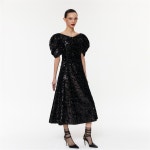 [페이우] Drop-Cut Dress (BIJOU BLACK) - 주식회사 서울쇼룸 [페이우] Drop-Cut Dress (BIJOU BLACK)