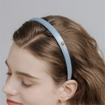 [하스] HTY023 Glossy slim blue hairband - 주식회사 서울쇼룸 [하스] HTY023 Glossy slim blue hairband