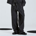 [라멀마메종] RIMPLE LINE PANTS BLACK - 주식회사 서울쇼룸 [라멀마메종] RIMPLE LINE PANTS BLACK
