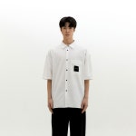 [디어라이프] 오버핏 반팔 셔츠 화이트 - 주식회사 서울쇼룸 [디어라이프] 오버핏 반팔 셔츠 화이트