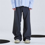 [라멀마메종] BOOTS CUT SLACKS GREY - 주식회사 서울쇼룸 [라멀마메종] BOOTS CUT SLACKS GREY