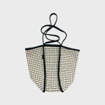 [세이프선데이] 데일리 스트랩 숄더백 (체크 아이보리) - 주식회사 서울쇼룸 [세이프선데이] 데일리 스트랩 숄더백 (체크 아이보리)