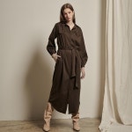 [세컨드 아르무아] Annika Dress _ Khaki - 주식회사 서울쇼룸 [세컨드 아르무아] Annika Dress _ Khaki
