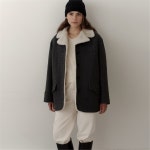 [블랭크03] wool western half coat (grey) - 주식회사 패션지오 [블랭크03] wool western half coat (grey)