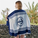 [정상가 39000원][룩캐스트] NAVY ANCHOR BEACH TOWEL - 주식회사 서울쇼룸 [정상가 39000원][룩캐스트] NAVY ANCHOR BEACH TOWEL