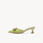 [미슈쏘머치] 미라쥬 뉴장식 뮬_그린 (5cm,7cm) - 주식회사 서울쇼룸 [미슈쏘머치] 미라쥬 뉴장식 뮬_그린 (5cm,7cm)