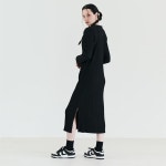 [메타퍼] MET minimal pleats dress black - 주식회사 서울쇼룸 [메타퍼] MET minimal pleats dress black