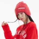 [언노운플라넷] 플라넷 이어캡 비니 레드_PLANET EARCAP BEANUE RED - 주식회사 서울쇼룸 [언노운플라넷] 플라넷 이어캡 비니... 