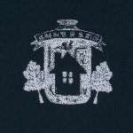 [이외들] 유토피아 빈티지 자카드 반팔 니트 네이비 - 주식회사 서울쇼룸 [이외들] 유토피아 빈티지 자카드 반팔 니트 네이비