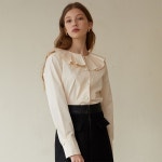 [에프코코로미즈] big collar cotton blouse IV - 주식회사 서울쇼룸 [에프코코로미즈] big collar cotton blouse IV