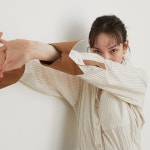 [에프코코로미즈] mix st wide cuffs shirt IV - 주식회사 서울쇼룸 [에프코코로미즈] mix st wide cuffs shirt IV