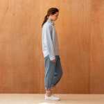 [파르아비옹] FRONT POINT DOLMAN SLEEVE SHIRTS_BLUE - 주식회사 서울쇼룸 [파르아비옹] FRONT POINT DOLMAN SLEEVE SHIRTS_BLUE