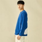 [에이치블레이드] 라이언 마스크 오버핏 풀오버_블루 - 주식회사 서울쇼룸 [에이치블레이드] 라이언 마스크 오버핏 풀오버_블루