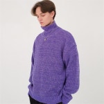 [메인부스] Color Mix Turtleneck_purple - 주식회사 서울쇼룸 [메인부스] Color Mix Turtleneck_purple