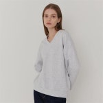 [씨엘로] V-NECK SWEATSHIRT LIGHT GRAY - 주식회사 서울쇼룸 [씨엘로] V-NECK SWEATSHIRT LIGHT GRAY