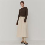 [씨엘로] LAYERED ONEPIECE CREAM - 주식회사 서울쇼룸 [씨엘로] LAYERED ONEPIECE CREAM