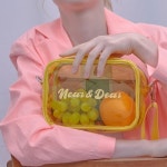 [니어앤디어] NEAR&DEAR PVC MINI CROSS BAG_YE - 주식회사 서울쇼룸 [니어앤디어] NEAR&DEAR PVC MINI CROSS BAG_YE