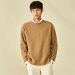 [에이치블레이드] 슬로건 루즈핏 풀오버_카멜 - 주식회사 서울쇼룸 [에이치블레이드] 슬로건 루즈핏 풀오버_카멜