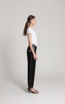 [세컨드 아르무아] Willow Trousers _ Black - 주식회사 서울쇼룸 [세컨드 아르무아] Willow Trousers _ Black