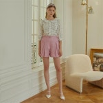 [일루스트리스일루전] PALE PINK TWEED PANTS - 주식회사 서울쇼룸 [일루스트리스일루전] PALE PINK TWEED PANTS