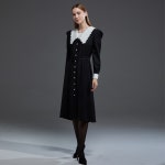 [와이제이] white black kate one piece_black - 주식회사 서울쇼룸 [와이제이] white black kate one piece_black