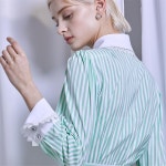 [와이제이] AIRY STRIPE ONE PIECE_MINT - 주식회사 서울쇼룸 [와이제이] AIRY STRIPE ONE PIECE_MINT