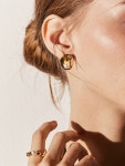 [소수] Leaf Freshwater Pearl Earring 리프 담수 진주 귀걸이 - 주식회사 서울쇼룸 [소수] Leaf Freshwater Pearl Earring 리프 담수... 