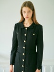 [이제이노리] Petal Collar Black Dress 꽃잎 카라 블랙 원피스 - 주식회사 서울쇼룸 [이제이노리] Petal Collar Black Dress 꽃잎 카라... 
