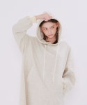 [메타퍼] MET minimal hoody onepiece oatmeal - 주식회사 서울쇼룸 [메타퍼] MET minimal hoody onepiece oatmeal