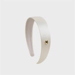 [하스] Classic logo satin wide hairband_HFS002 - 주식회사 서울쇼룸 [하스] Classic logo satin wide hairband_HFS002