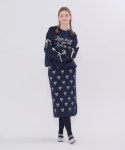 [메타퍼] MET Ribbon Sweatshirt Skirt Set - 주식회사 서울쇼룸 [메타퍼] MET Ribbon Sweatshirt Skirt Set