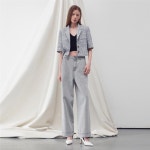 [리이] WASHED DENIM STRAIGHT LEG PANTS - 주식회사 서울쇼룸 [리이] WASHED DENIM STRAIGHT LEG PANTS