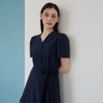 [에프코코로미즈] v neck layered dress NA - 주식회사 패션지오 [에프코코로미즈] v neck layered dress NA