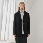 [누브] Wool Tailor Jacket - Black - 주식회사 패션지오 [누브] Wool Tailor Jacket - Black