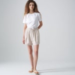 [폴앤컴퍼니] String linen shorts_Beige - 주식회사 패션지오 [폴앤컴퍼니] String linen shorts_Beige