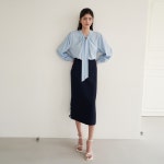 [플로브] MODEE BLOUSE_SKY BLUE - 주식회사 패션지오 [플로브] MODEE BLOUSE_SKY BLUE