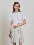 [폴앤컴퍼니] ZURRY FRILL MINI SKIRT - 주식회사 패션지오 [폴앤컴퍼니] ZURRY FRILL MINI SKIRT